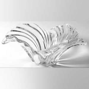 MIKASA BELLE FLORAL CRYSTAL 14" Centerpiece